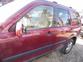 2003 Honda CR-V EX Burgundy 2.4L AT 4WD #A24893